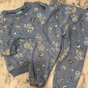 Blue Toy Story Kids Pajamas